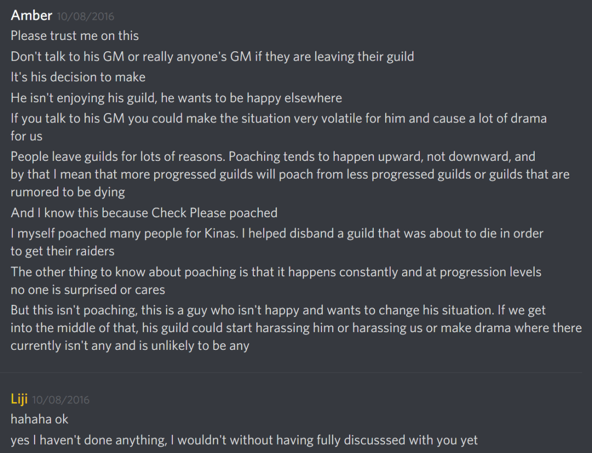 10-08-16 Ambers advice that recruiting is not poaching 2